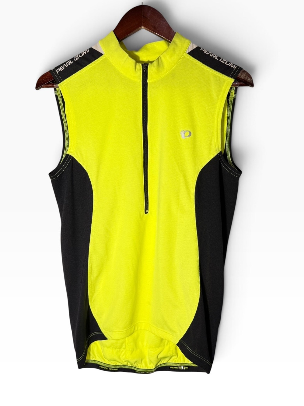 Pearl Izumi Women’s Small SELECT Sleeveless Cycling Jersey Neon Yellow Black